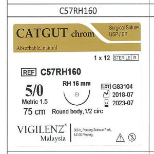 Surgical Suture Benang Medis Vigilenz Tipe CATGUT CHROM